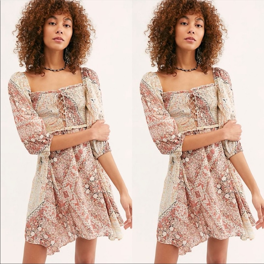 Free People lovesick mini dress